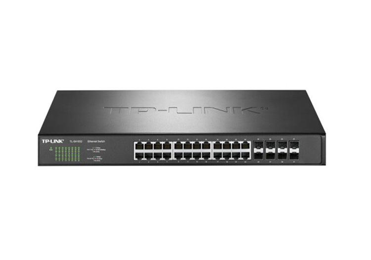 普聯(lián)/TP-LINK TL-SH1832 24*2.5GE+8*SFP+機架式萬兆以太網交換機